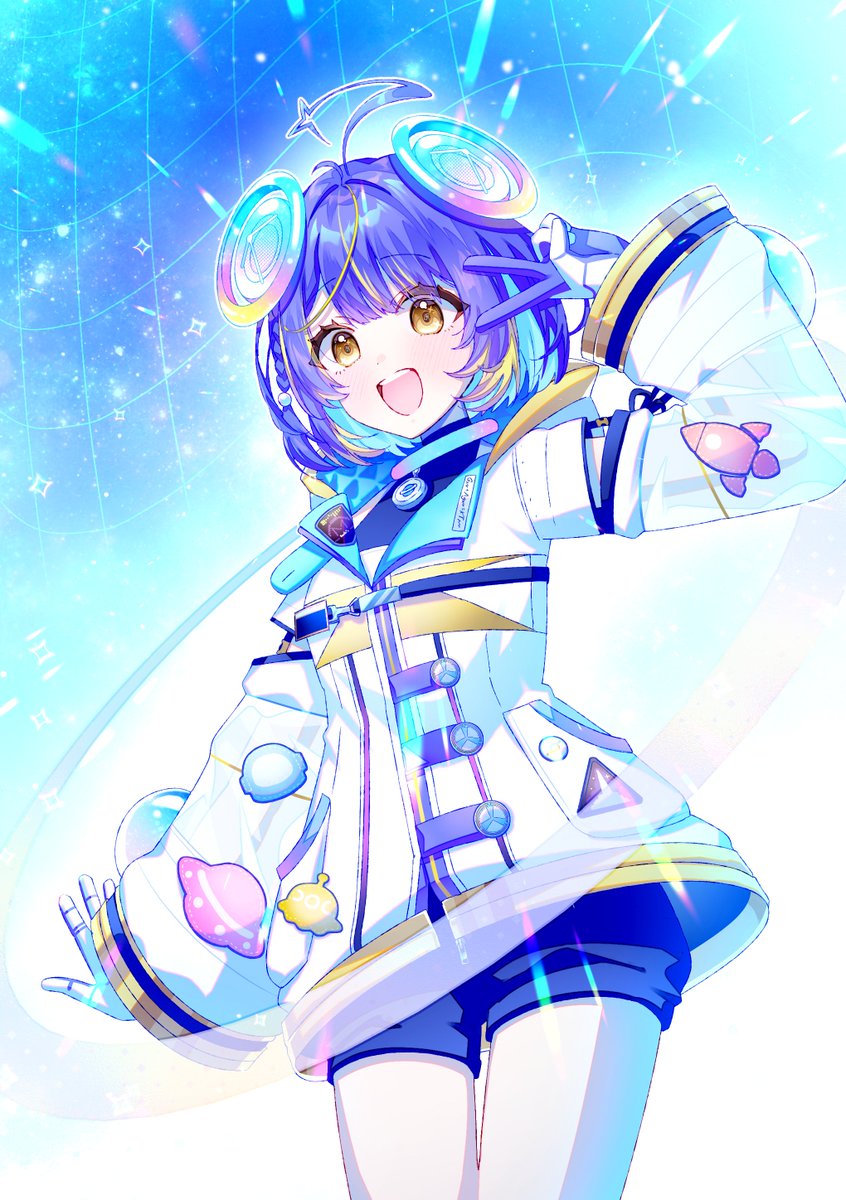 n000gi's tweet photo. #SopiArt 
宇宙モチーフとてもかわいい…！！
これからの活動がとても楽しみです！

リプツリーに差分置かせていただきます！ https://t.co/BVL85R8mZl