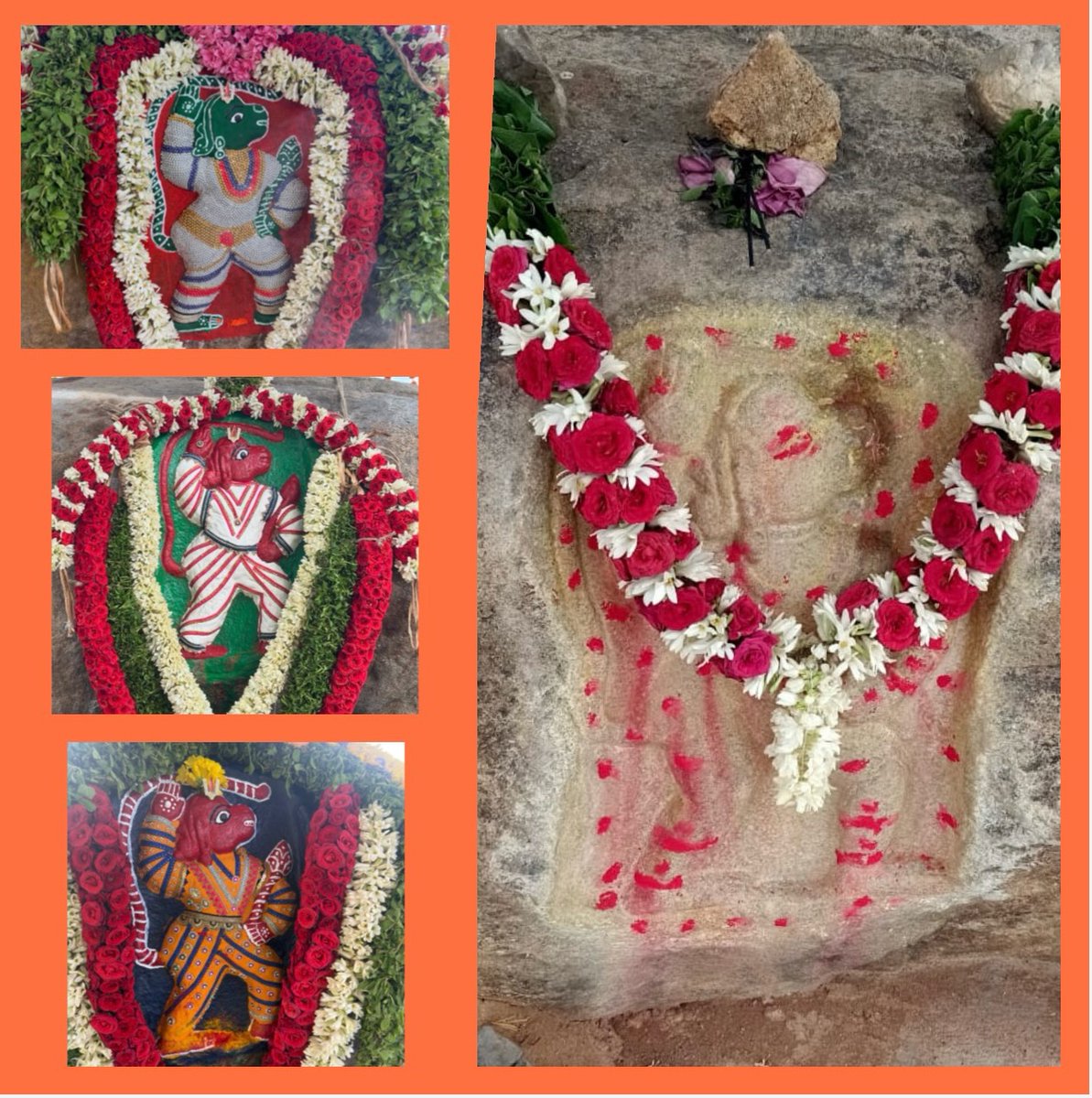 WalterHosick's tweet photo. శ్రీ ప్రసన్న ఆంజనేయ స్వామి వారి ఆలయంలో భక్తి భావంతో ప్రత్యేక అలంకరణ. పూలతో అందమైన డెకరేషన్, ఆధ్యాత్మిక వాతావరణం భక్తులను ఆకట్టుకుంటున్నాయి. https://t.co/etOQwngjO2