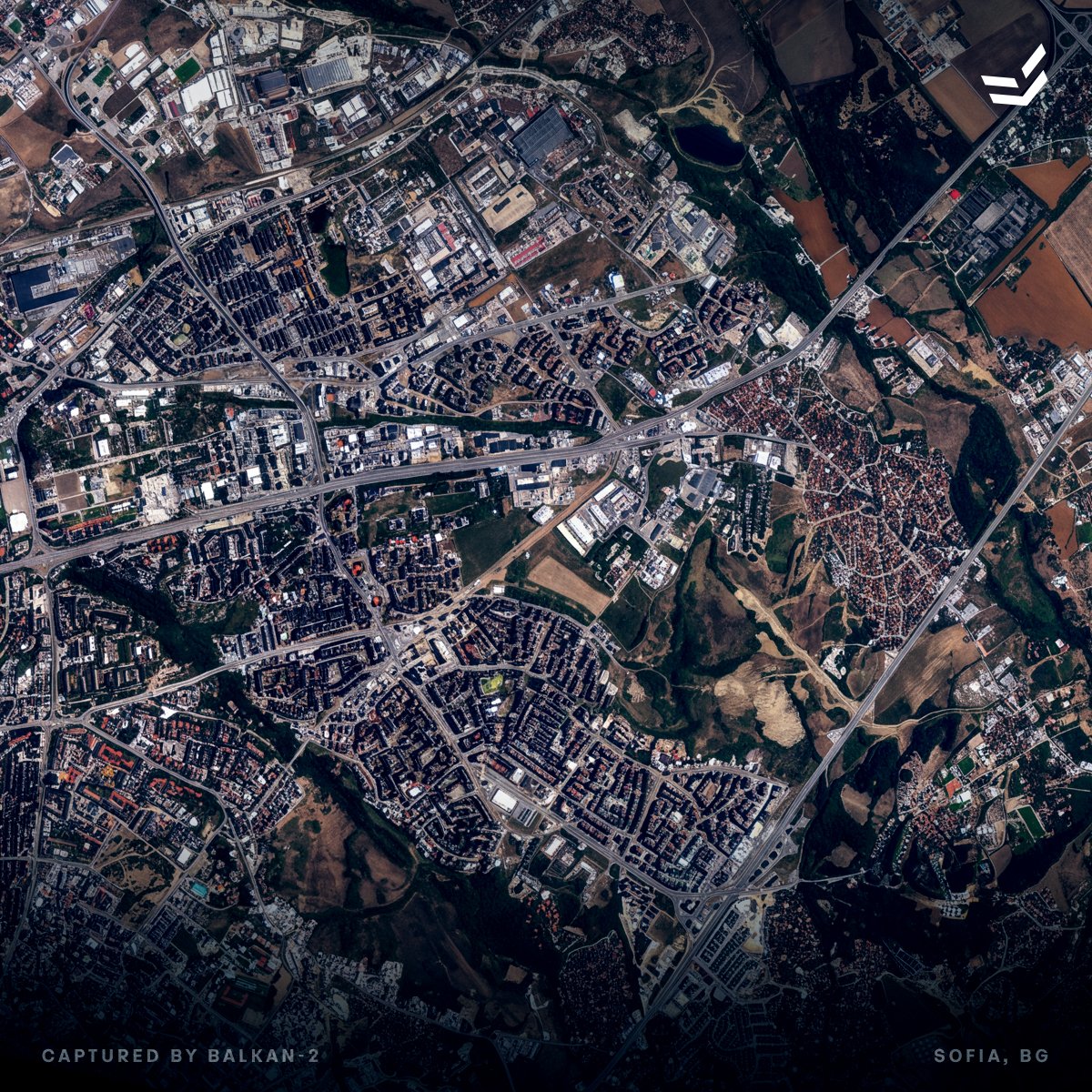EnduroSat's tweet photo. Urban development, transport planning, and green infrastructure depend on up-to-date land cover data.

Balkan-2 maps it in very high resolution across 7 multispectral bands - here, Sofia.

A Copernicus Contributing Mission.

#spaceiscloserthanyouthink https://t.co/ND6r1jdh1O