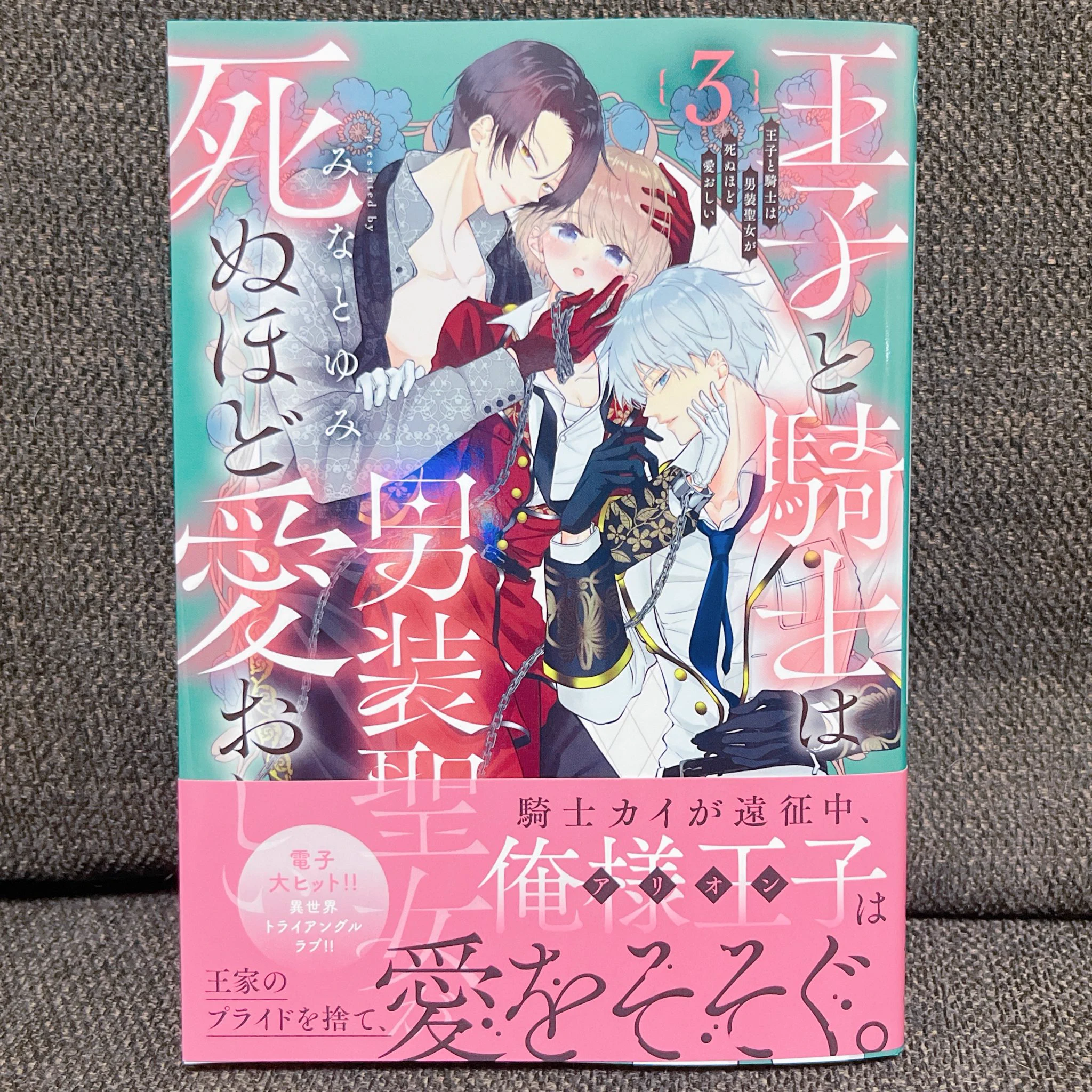 みなとゆみ🌙『王子と騎士は男装聖女が死ぬほど愛おしい』単行本3巻9