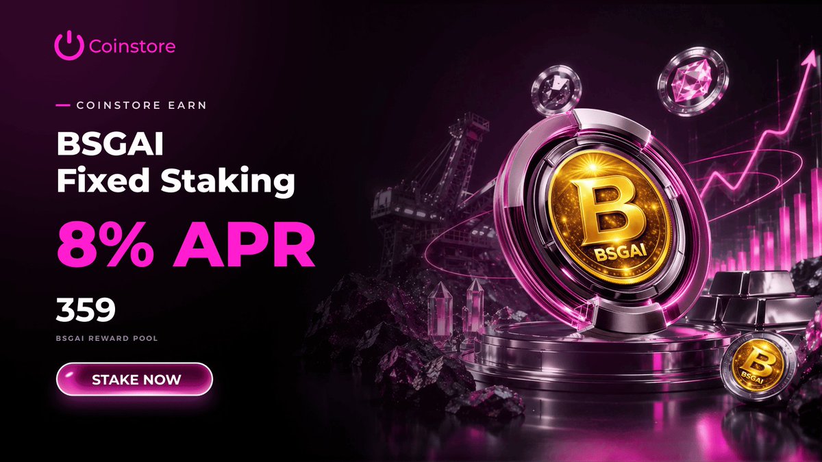 sahed2522's tweet photo. BSGAI staking is now available. #Coinstore #BSGAI https://t.co/xrm2VPKOGa
