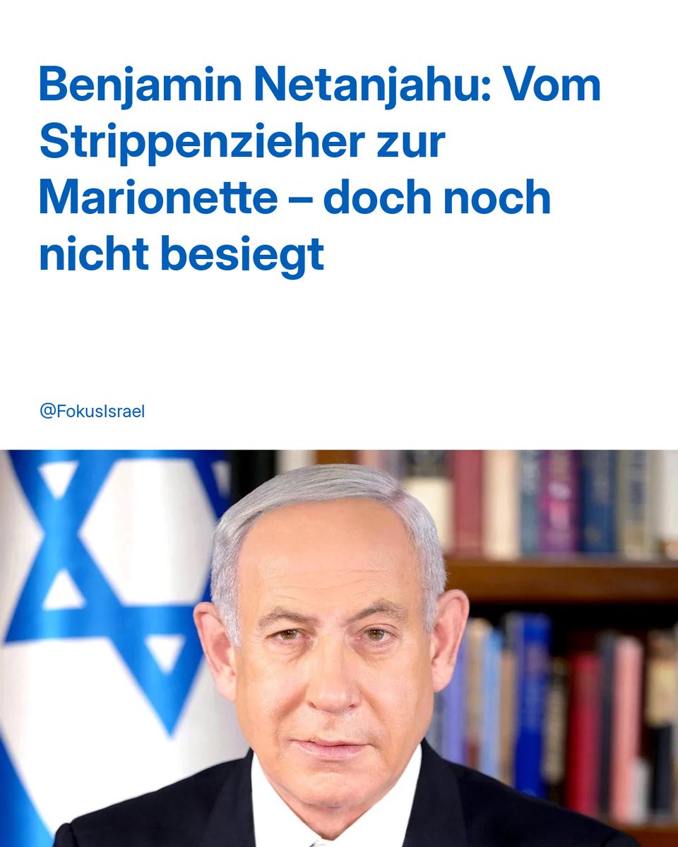 FokusIsrael's tweet photo. Warum könnte Netanjahu trotz grosser Unbeliebtheit und eines geschwächten Likud an der Macht bleiben? Wie erschwert Israels Koalitionsarithmetik zugleich seinem stärksten Herausforderer den Weg zu einer Mehrheit?

Die Hintergründe erfährst du im ganzen Artikel auf https://t.co/0ho5cA6tI1:
https://t.co/YIFQMtCSaI

Bleib mit uns dran: Abonniere unseren wöchentlichen Newsletter für Nachrichten und Einordnung aus Israel.
https://t.co/SO3Azr5Jf3