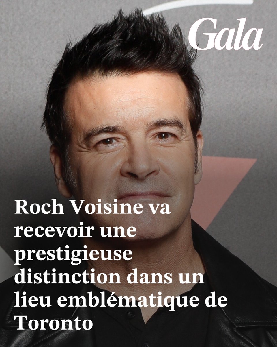 GALAfr's tweet photo. 15 millions d’albums vendus, idole des années 90… Roch Voisine va recevoir une prestigieuse distinction dans un lieu emblématique de Toronto
➡️ https://t.co/YheCaw1HKN https://t.co/BZVXo13jFj