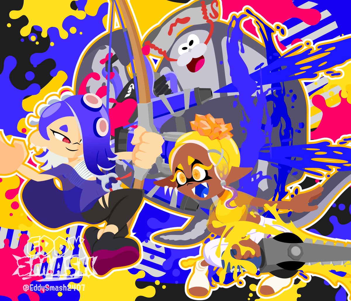 EddySmash2407's tweet photo. Shiver, Frye and Big Man, default and Raiders outfits 🫟🌟
(Repost)

#Shiver #Frye #DeepCut #Spatoon #Splatoon3 https://t.co/B9ij1nuezH