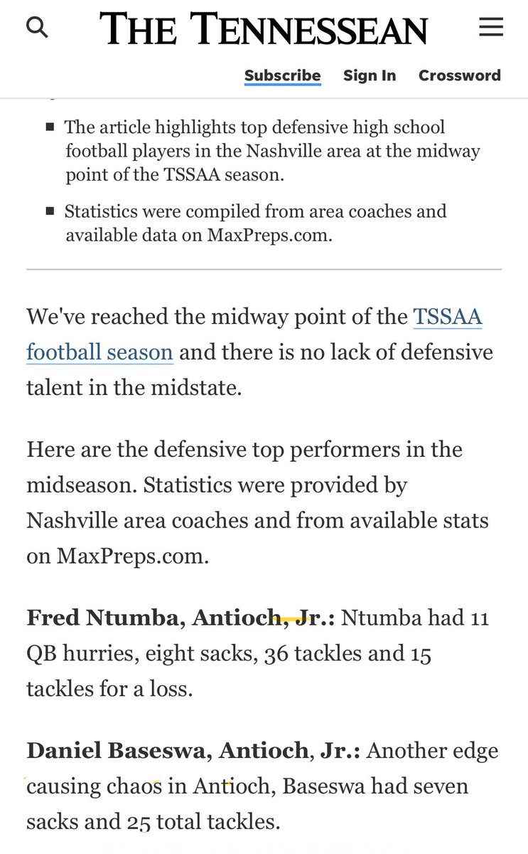CoachB_SVA's tweet photo. Next Up!! The top elite defensive players in the State of Tennessee. @AHSBEARS_FB 
⭐️#FredNtumba⭐️ @fredntumba25 
⭐️#DanielBaseswa⭐️ @DanielBaseswa 
#SVA 
#BestAvailable
@CoachBroome_7 @CoachKennyAdams 
@CoachTBarr https://t.co/eTUDj3gghN