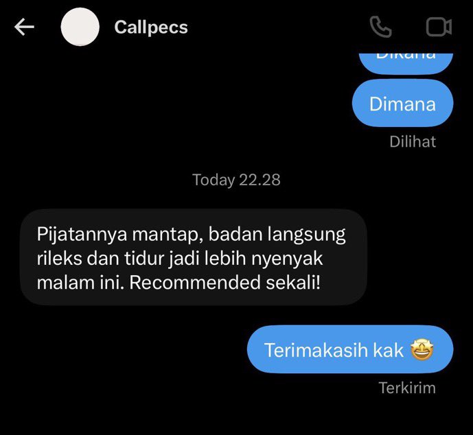 Kifliimuh's tweet photo. Ready jasa pijit boleh dm #makassar #pijatmakassar https://t.co/K14XwV9p1h