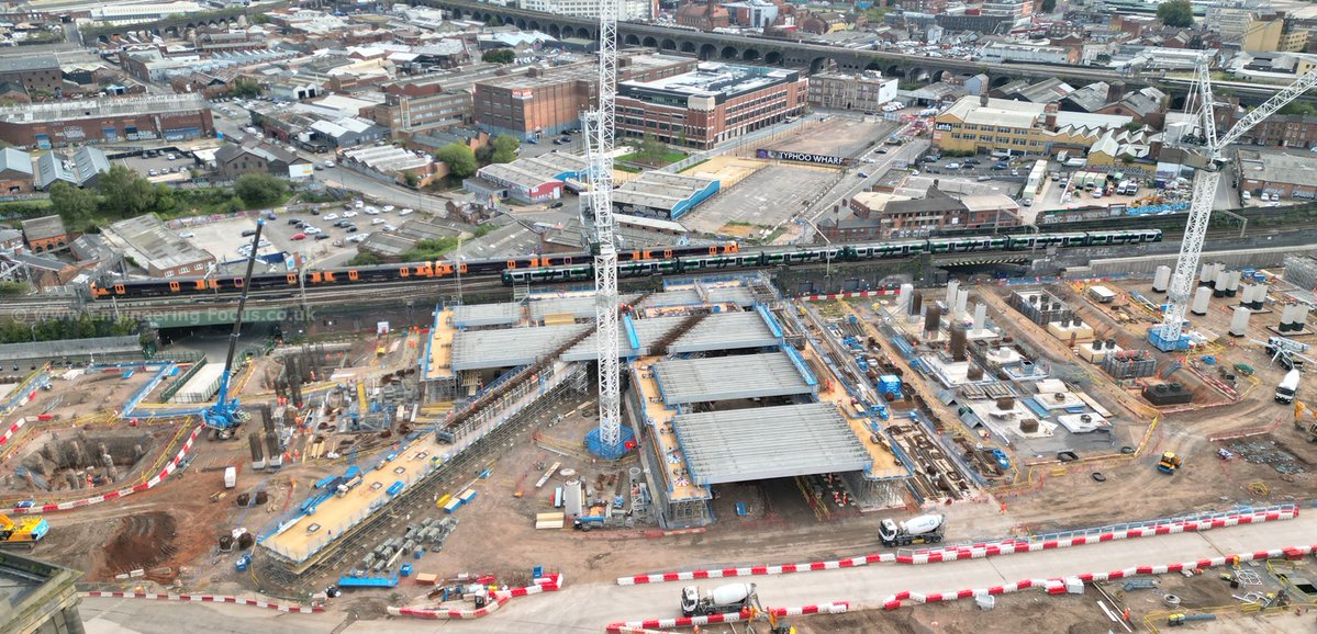 EngFocus's tweet photo. ⚠️ Latest Video ⚠️ West Midlands Metro Eastside extension crucial construction update. 👇
▶️ https://t.co/6iJfwCpZQN ◀️
#Birmingham #HS2 #WestMidlandsMetro https://t.co/Lt95Gdc76E