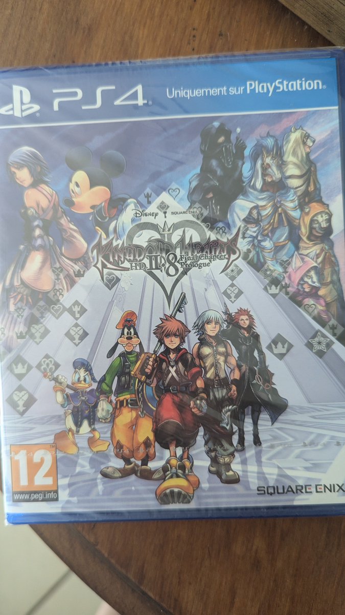 NamuXPlay's tweet photo. Réception du 25/09 🤟🏻
#Kingdomhearts final chapter prologue II.8.
Je l'ai eu 14€ sous blister officiel. Alors que j'ai déjà vu le jeu sans blister dans la tranche de 15-20€.
#sony #ps4 #NoCDNoPLAYSTATION #nocdnobuy #squarenix https://t.co/0u8zlxp2yY