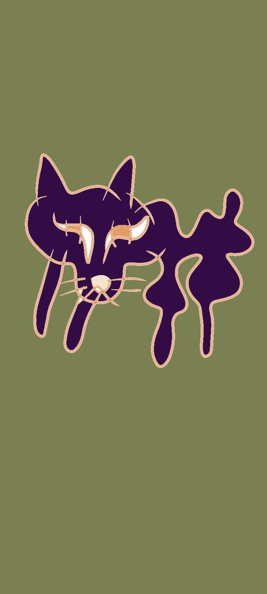 ggod2113A's tweet photo. 猫。😃　#絵　猫見かけた。🐈️ https://t.co/In1zcsm04K