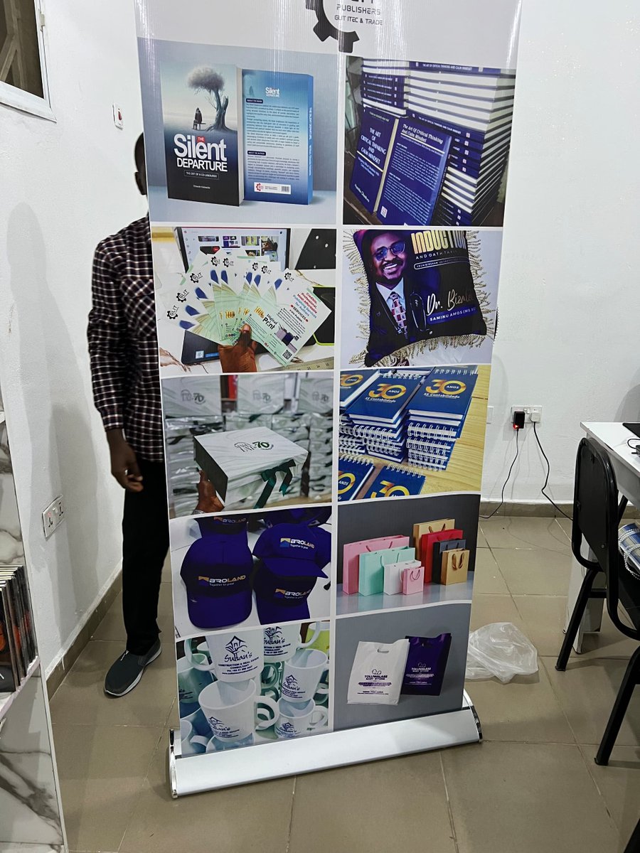 GlitItec68441's tweet photo. We print posters 🖨️

We print Jotters 📒

We print on shirts 👕

We do gift boxes &amp; gift items 🎁

We print diaries/journals 📔

We make throw pillows of different types 🛋️

We print on mugs &amp; magic mugs ☕

We print Roll-up banners 🖼️

We print Flyers 📄

Plus, anything branding https://t.co/vbke1qa2PB