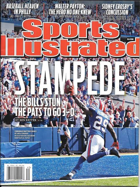 AaronQuinn716's tweet photo. On this day in 2011. Bills finally beat Tom Brady and the Patriots after 15 straight L's. 

Has to be a top-5 drought era moment, right? https://t.co/OAhFV6Tekc
