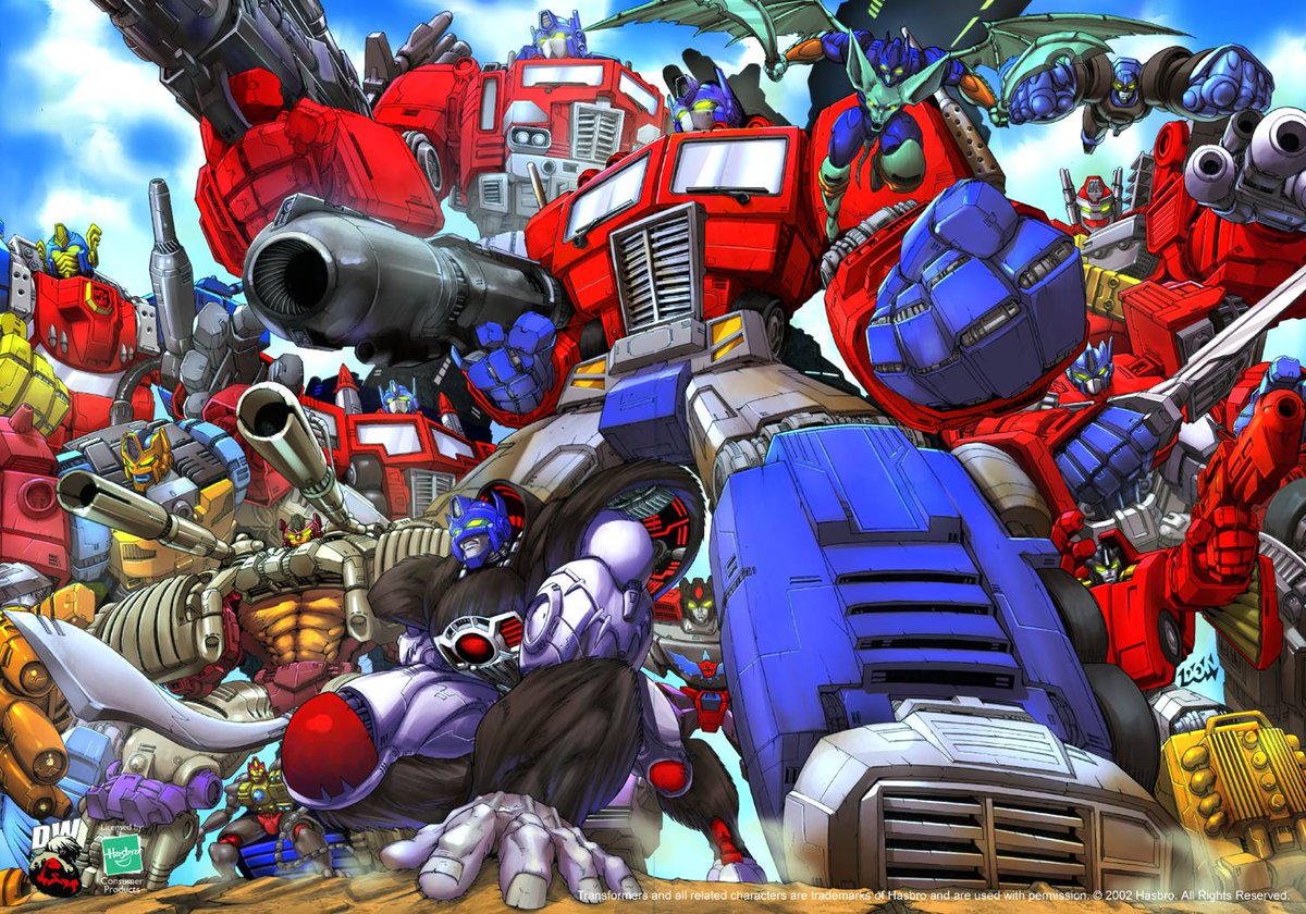 RobMessick's tweet photo. It's the 40th anniversary of Transformers the Movie. Don Figueroa's poster with all of the Optimus Primes up to that point.
@SketchyFig #Transformers #Transformersthemovie #TFTM @Hasbro @transformers
#OptimusPrime #PeterCullen
@RobertKirkman @Skybound https://t.co/fRAD4vigMu