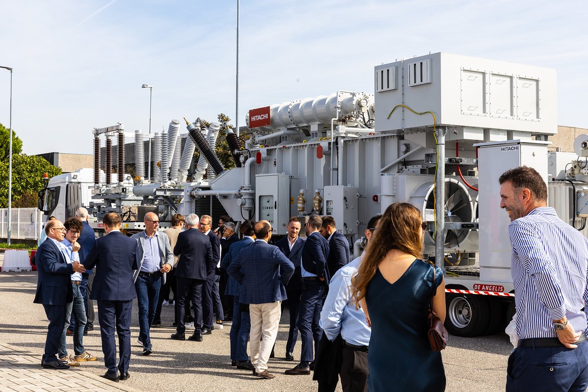hitachienergy's tweet photo. Celebrating 100 years in Lodi! 🎉 

A century of innovation, craftsmanship, and manufacturing excellence, and a future shaped by electrification, digitalization and the people making it happen. 

This anniversary celebrates generations of people whose passion, expertise, and commitment have made Lodi what it is today. Thank you to everyone who joined us to mark this milestone!

#HitachiEnergy #HighVoltageProducts #Lodi100 #EnergyTransition #Innovation