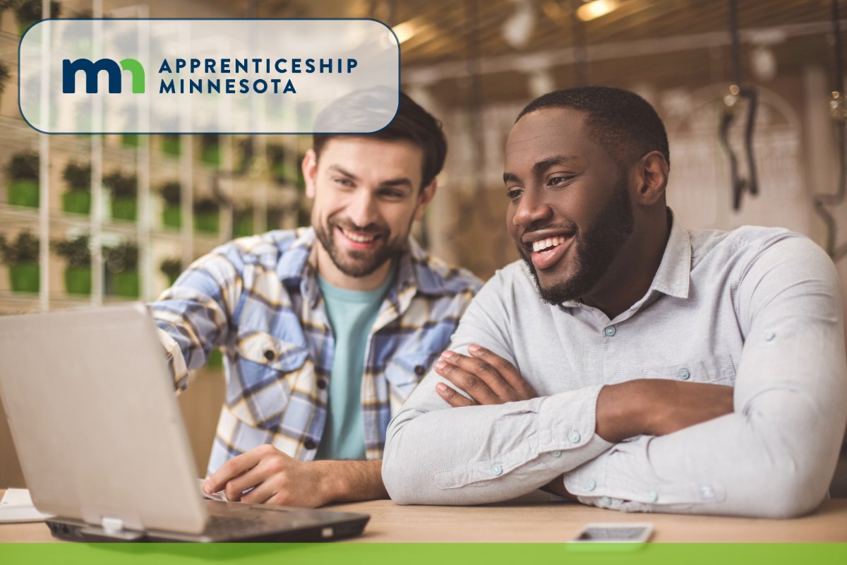 ApprenticeMN's tweet photo. We're hosting a full-day training for apprenticeship instructors on Oct. 23 about adult learning and engagement strategies. Sign up today for this free event to enhance your teaching skills. https://t.co/mJyDxYXWbW  #ApprenticeshipWorks https://t.co/69VaZDuR2i