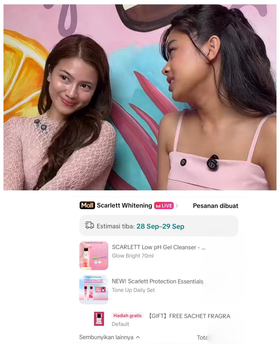 TwinTwinTwik's tweet photo. Jangan lupa checkout Scarlett👌🛍

AQEELA CALISTA x SCARLETT 
#AQEELAxSCARLETT 
#SCARLETTTONEUPSUNSCREEN https://t.co/40F7g2t2bI