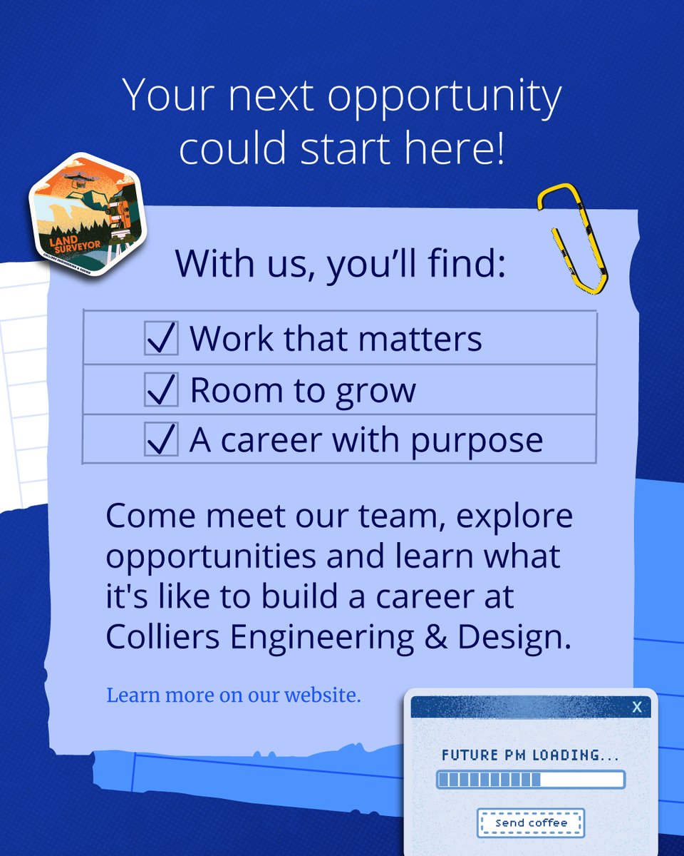 ColliersEng's tweet photo. 👋Hey Northeast students, we're not done yet! We've already connected with students at campuses across the region, and 15 more Northeast career fairs are still to come this season.

Check out our full career fair schedule to find us near you: https://t.co/1W12xzJNQd https://t.co/nDWfOBZFqa