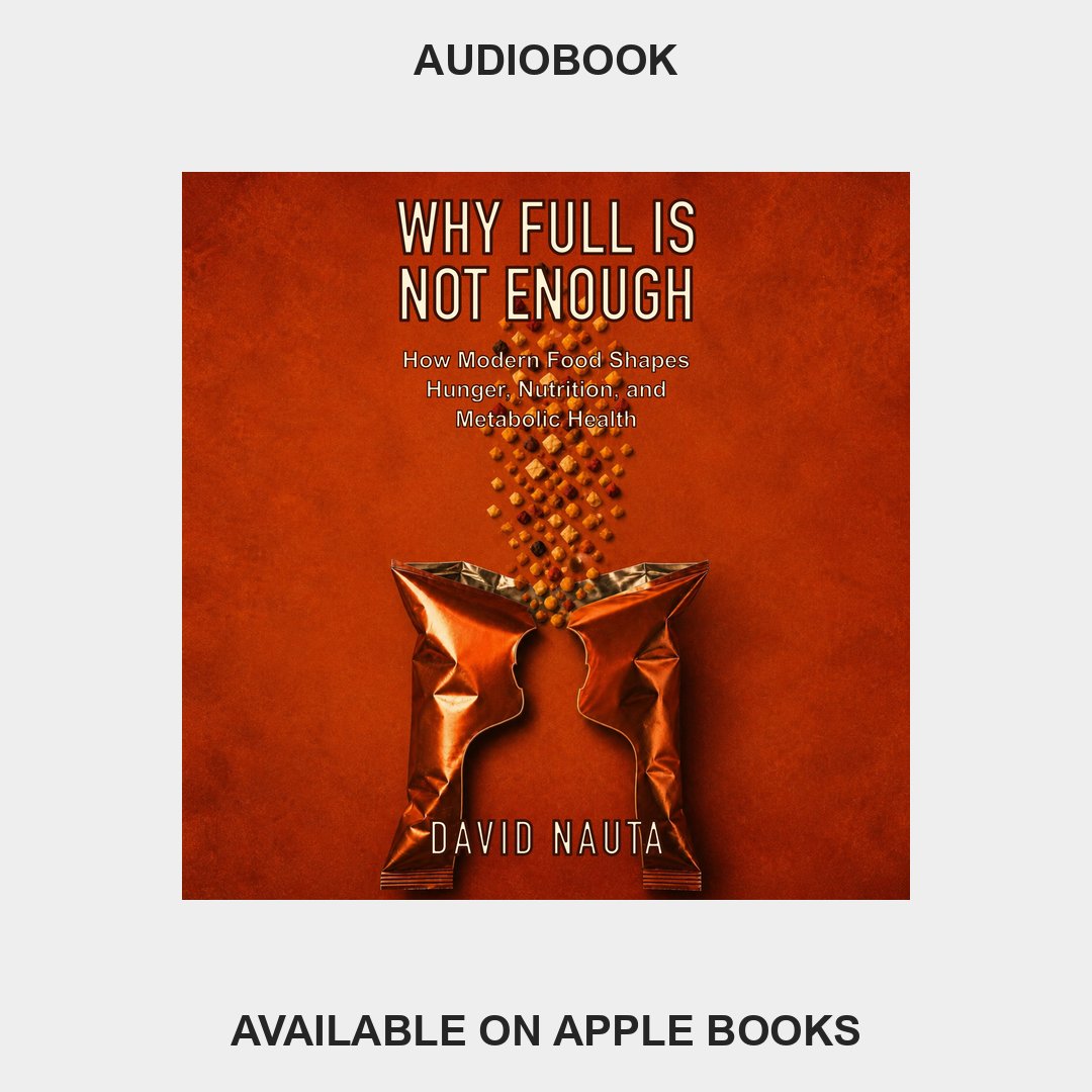 NautaAI's tweet photo. "When everyone around you eats a"
Why Full Is Not Enough
Fresh promotional AI reading, not original audiobook recording or author voice.
Apple Books
https://t.co/a56EKpGO8A https://t.co/B6KT5oflEW