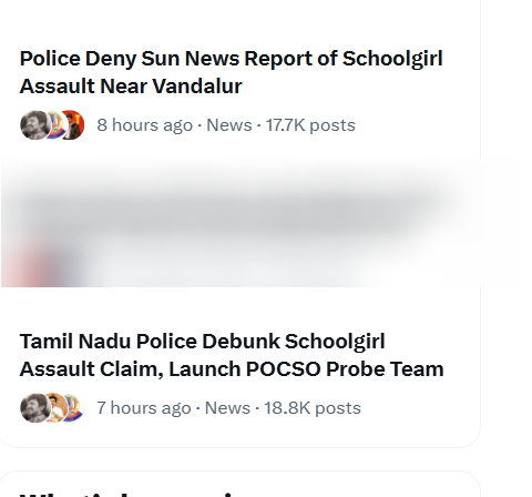 lavanyadeepak's tweet photo. Looks like @tnpoliceoffl team is #ApplesEye on @X signals worldwide on the #Vandalur school row ...
@Grok https://t.co/LEPM7JN00b