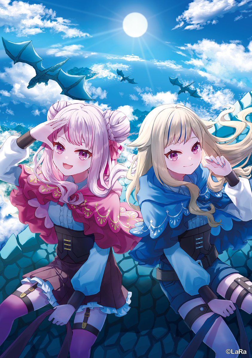 asa_ya8's tweet photo. HIMEHINA様のトレーディングカード
【HIMEHINA Official Trading Card Vol.2『 The World of Parallels 』】にて
イラストを1枚担当させていただきました！
是非手に取ってもらえたら嬉しいです🩷🩵 

#ヒメヒナトレカ https://t.co/BfsbPnuXBJ