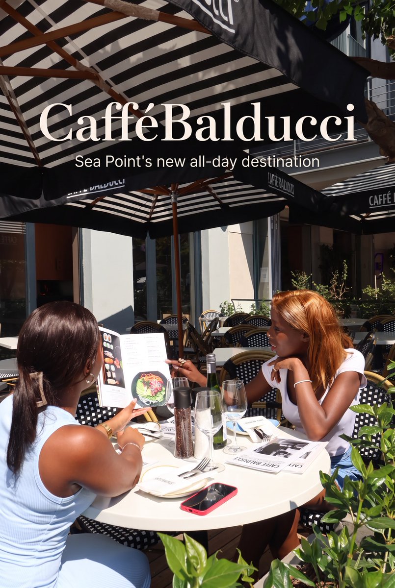 balduccis_ct's tweet photo. CafféBalducci is Sea Point’s new all-day destination from morning espresso to evening glass, we’ve got your table ready.

📍 Piazza St John, Sea Point

#CafféBalducci #SeaPoint #PiazzaStJohn #AllDayDining #capetowneats https://t.co/XY161zLSCh