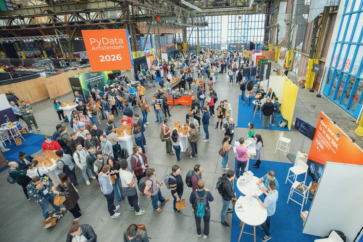 AtinaryTech's tweet photo. Back from @PyData Amsterdam! 🇳🇱

Our ML engineers shared how we serve personalized ML at scale in #SDLabs:
- Rayan Daod Nathoo on evolving runtimes for low-latency ML predictions
- Daniel Pacheco Gutierrez on the Stable Matching Problem (1/3) https://t.co/r6YCn6dqTP