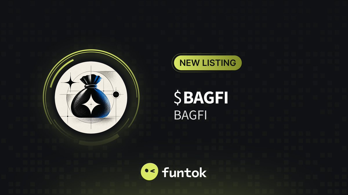 funtokio's tweet photo. 🔥 New Listing @bagfifun 🔥

$BAGFI is now listed on FunTok.

💰 Market Cap: $329,600

🔎 Discover: https://t.co/knLYk4IZji

#NewListing #FunTok #Arc https://t.co/HLQYpgq4RV