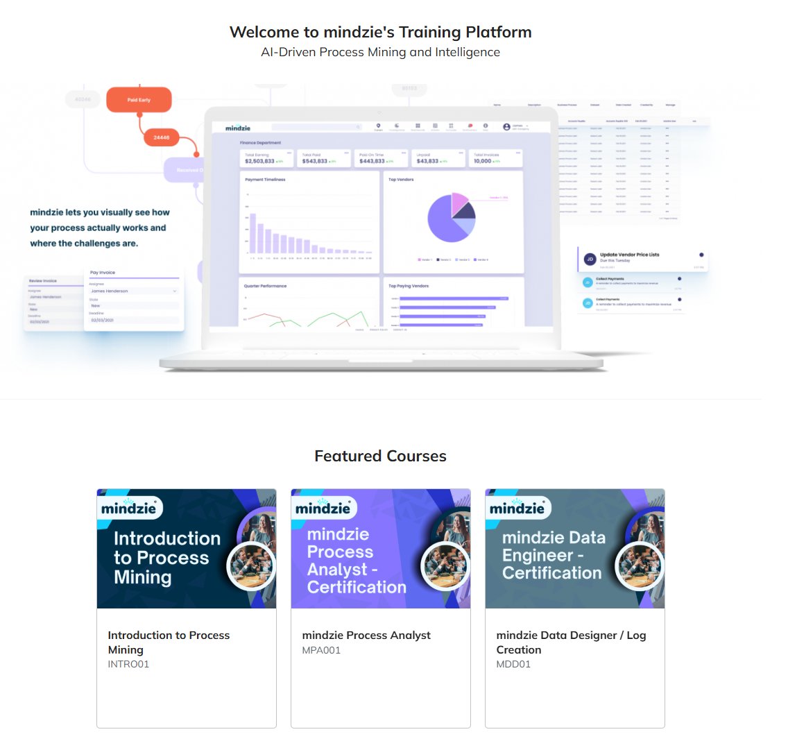 mindzie_company's tweet photo. Ready to start your #ProcessMining journey? Check out our free training...https://t.co/WNsIKS5CC8 https://t.co/dxNyLoYj9m
