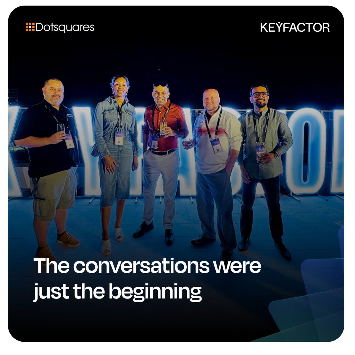 dotsquares's tweet photo. We’re proud to announce that Dotsquares is a sponsor of Keyfactor Tech Days 2027 in San Diego.

Having experienced Tech Days first-hand, we know the value of the conversations, connections and ideas it brings together. Now, we’re excited to be part of the journey again, this time as a sponsor.

See you in San Diego, February 23–25, 2027.

#Dotsquares #KeyfactorTechDays #DigitalTrust #Cybersecurity #Partnerships #TechCommunity #Innovation