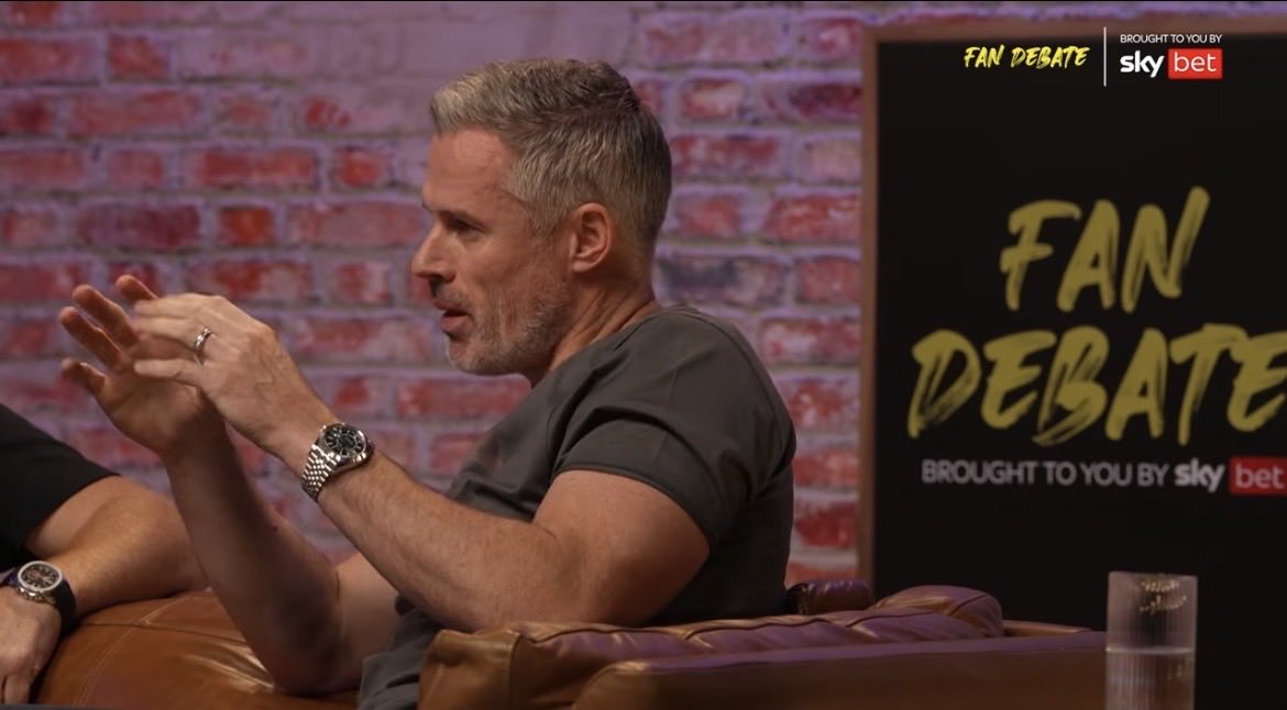 Anfield_eraa's tweet photo. Jamie Carragher:

“It’s not so much where I think Wirtz will get the numbers from but he rarely gets any shots in the game or chances or he doesn’t look like scoring so I think it’s puts some much pressure on the centre-forward. At the moment he’s scoring goals but I don’t think your wide players are going to get the goals we had with our players before just because of the nature of the positions they are going to take… that’s my worry with Liverpool and Wirtz. Is he going to give you the goal-threat or the numbers because you are not going get them from the other areas as we did before…

“Is it because of Liverpool losing Trent? In some ways, this probably sounds silly, Wirtz is the replacement for Trent. Liverpool’s most creative player was a full-back. He was a freak, he was not normal. When Trent was leaving you were kind of going you can’t buy a right back who does that, that is impossible. What Liverpool didn’t have was a De Bruyne or a Odegaard. They had a workman like midfield but the creative spark was there…” 

@WeAreTheOverlap
#LFC