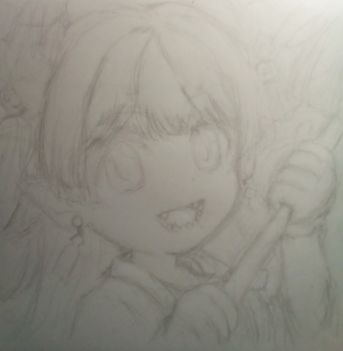 no_usagi777's tweet photo. ラフ書きなのじゃ
線きれいにして筆ペンの練習しなきゃ🙄 https://t.co/RGo267hTCY