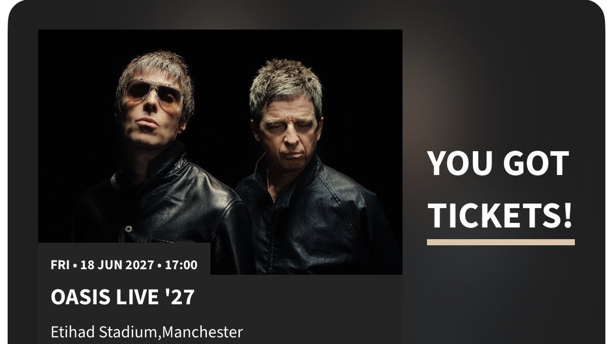 ChrisCFoley's tweet photo. @liamgallagher I’m in! https://t.co/nHnfhWRMNQ