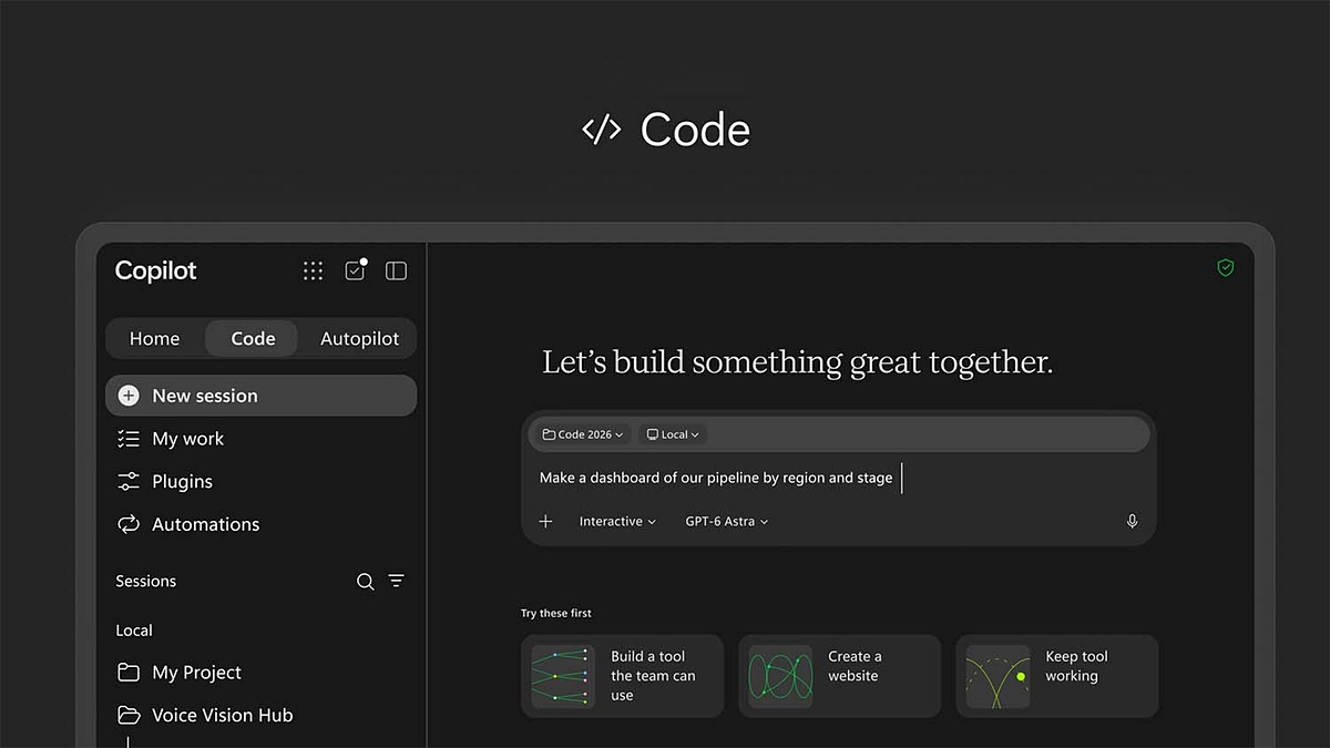 impress_watch's tweet photo. Microsoft、Copilotを大幅刷新　Home/Code+常時稼働エージェント https://t.co/C2IWEQJwSO https://t.co/iTdzvJLKKP