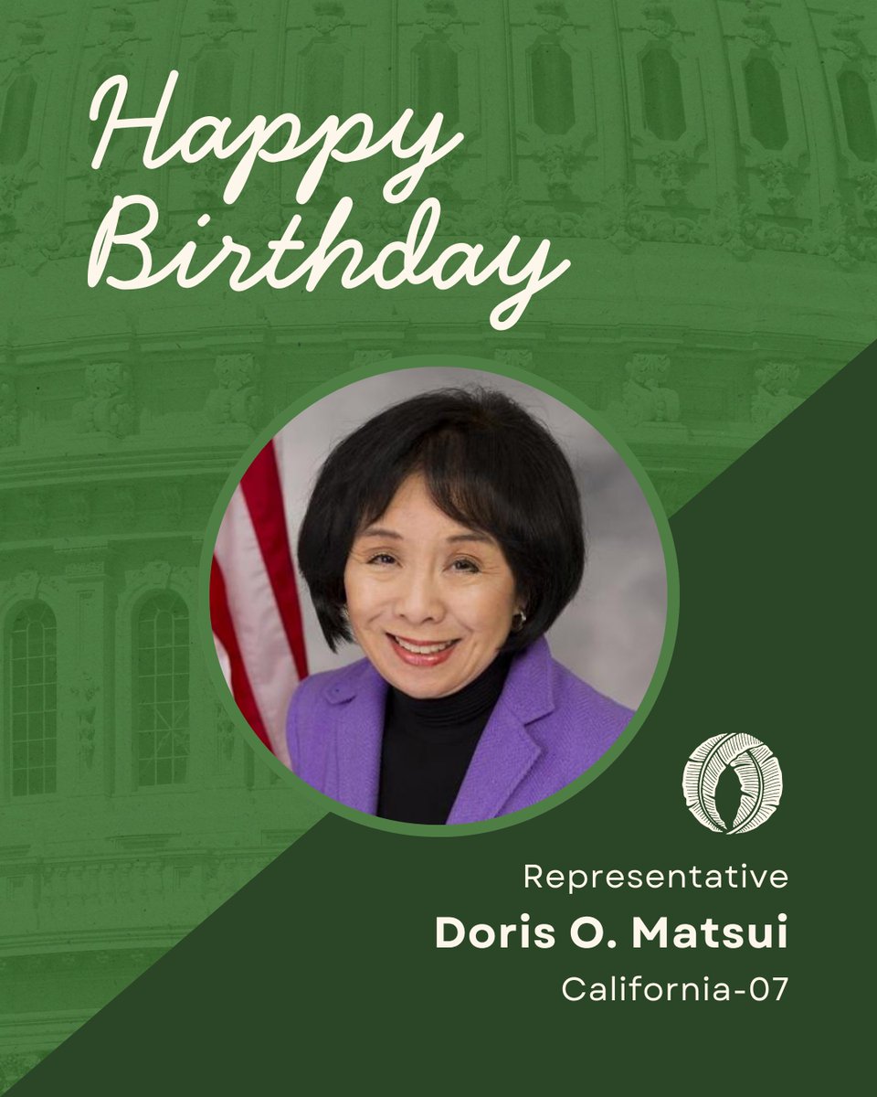 APAICS's tweet photo. Happy birthday to @capac member @dorismatsui! https://t.co/gsM9iCd2Iv