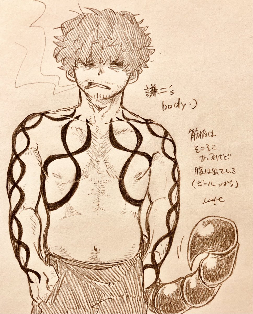 kaijyu_human's tweet photo. おいちゃんbodyとか若い頃とか🦂🕊️
おいちゃんの腹は出ててほしい https://t.co/c4cKKJSktT