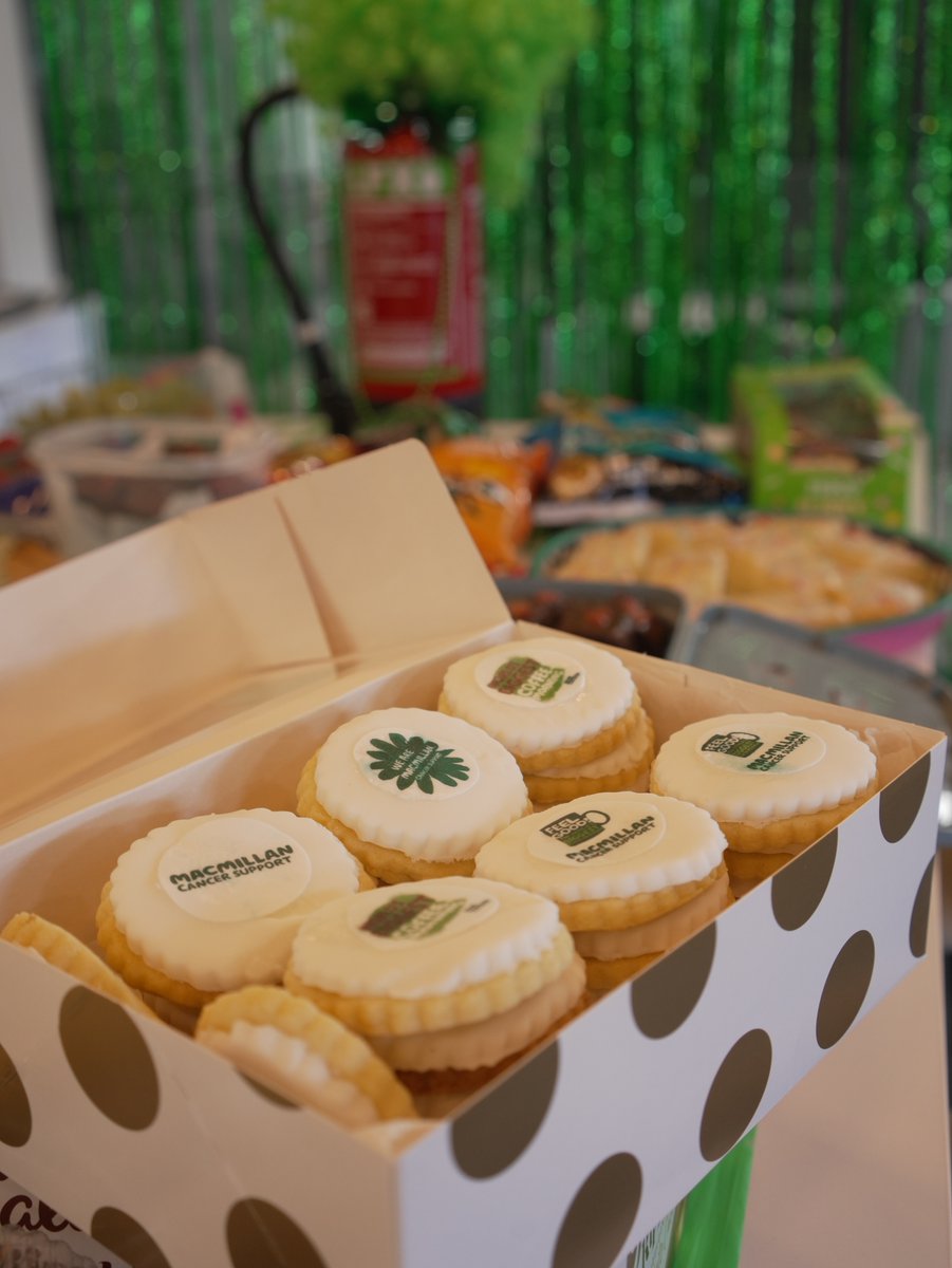 CheckFire_Ltd's tweet photo. 💚 CheckFire turned green for Macmillan!

From our Great CheckFire Bake Off to quizzes and competitions, it’s been a fantastic day! Even our LFX got involved — luckily, its services weren’t needed! 🔥

We’re also matching every pound donated💚

#CheckFire #MacmillanCoffeeMorning https://t.co/k7BBaQ4BWo
