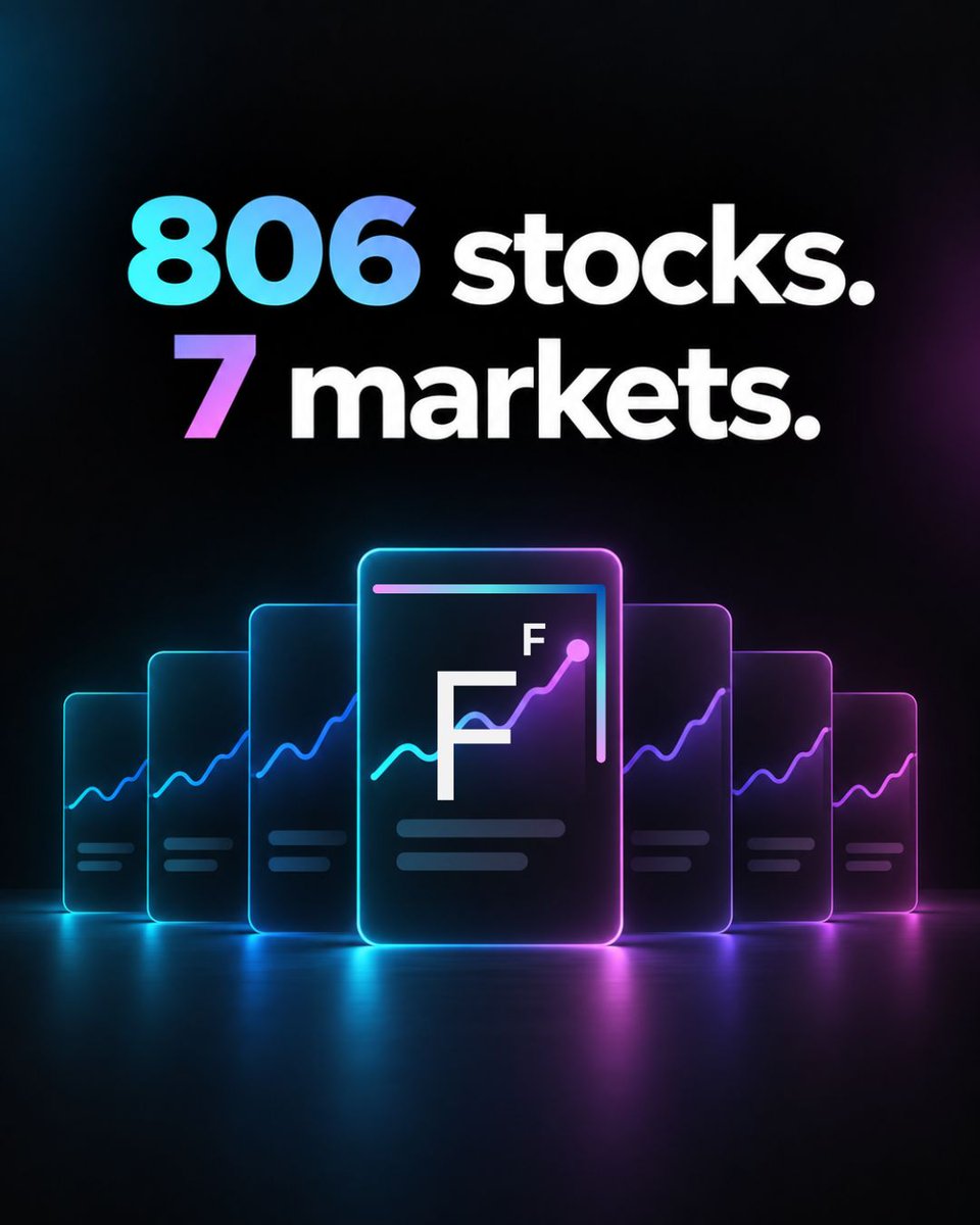 First_Forecast's tweet photo. 806 stocks. 7 markets: US, UK, Germany, Denmark, Sweden, Norway, Finland. Every one run through the agent system daily.

https://t.co/7wg5NkXbVK

#FirstForecast https://t.co/cLVb1lkY8u