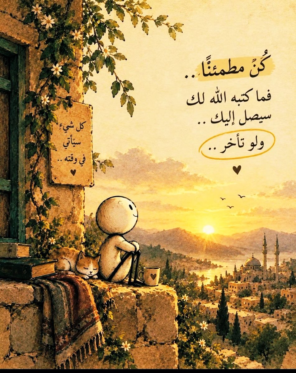 omhazem1956's tweet photo. {وَقَال إِنِي ذاهِب إِلَى ربِي سيهدِين}

مهما شعرت بالحيرة .. والقلق .. والضياع ..!
لا تتوقف عن السير إلى الله..
أذهب إليه كلما ضللت الطريق ...🤍
. https://t.co/WhoK0bhoPb
