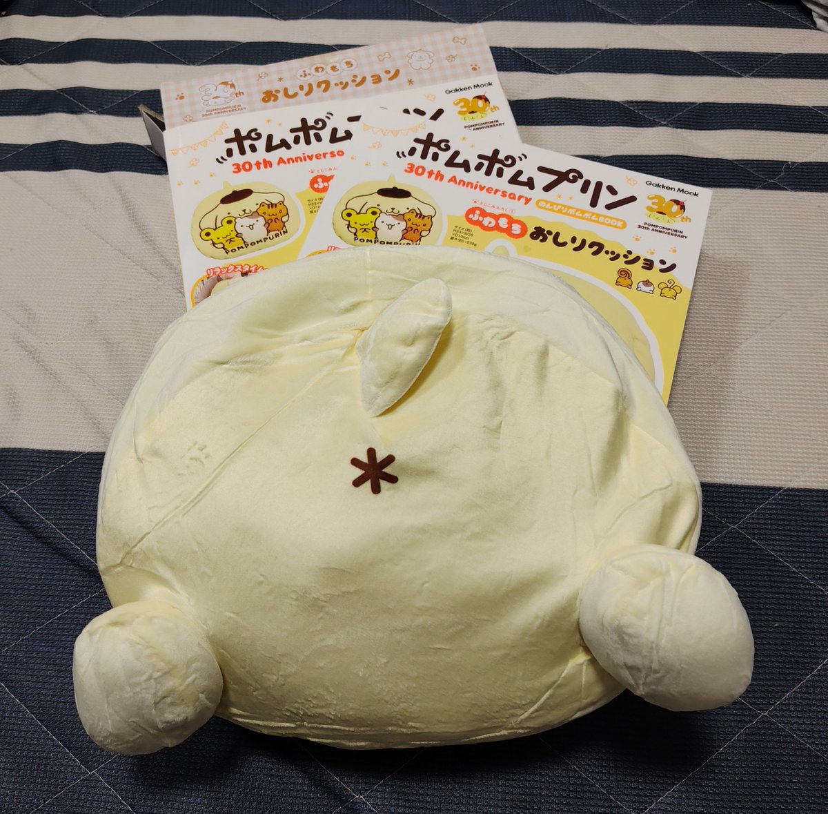 mochitugu's tweet photo. 旦那からの誕プレ🎁
ポム尻クッション https://t.co/wGocuTDmNd