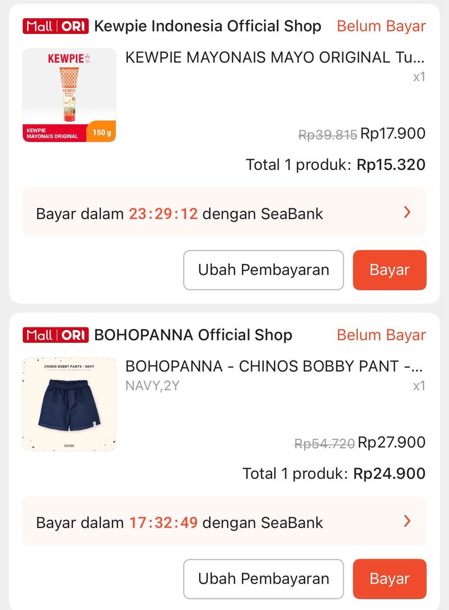 octafenyy's tweet photo. ternyata bener ya teori checkout waktu payday lebih murah daripada tanggal kembar? asalkan tau jam-jam waktunya turun harga https://t.co/r6ZRsg5Liw