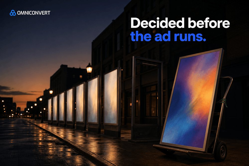 Omniconvert's tweet photo. Pick a campaign that ran six months ago. Which customer claim was it testing? Most teams can't answer, because the result got reported and nobody wrote it back. Nexus closes that loop: it decides what's profitable before a single ad runs. https://t.co/ZsNuusLrxl