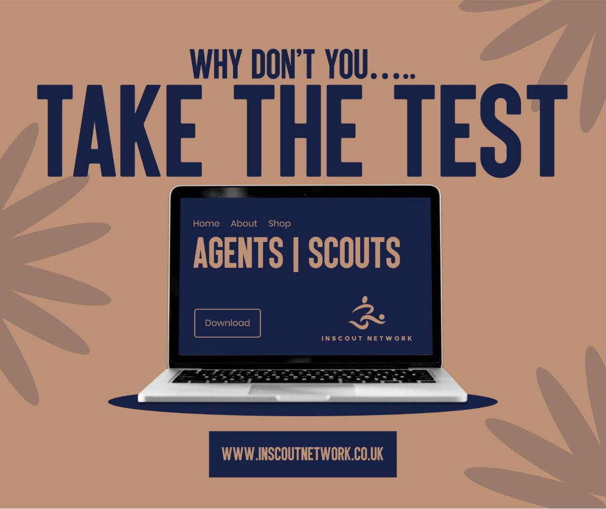 InScoutNet's tweet photo. Have you taken the test?

Did you know we have a scouting quiz, and Nick agent exam free to access on our website?

Try for free here!

💼 https://t.co/uDfeknNBcG

🔎 https://t.co/688fGcaxez

Try it now and you will be directed to recommended professional experts should you need further help with your studies!

#FIFA #AGENT #SCOUT #RECRUITMENT #FOOTBALL #CAREER #HELP #QUIZ #TEST #EXAM #EDUCATION
