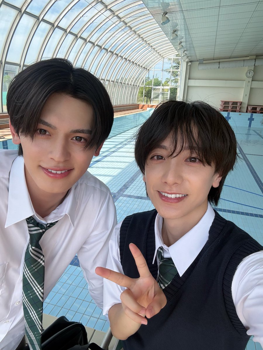 Eightkns's tweet photo. ドラマ『席替えしたら、どうやら後ろの男が俺のこと好きらしい』
いよいよ今夜最終回です❕

席替えから始まったこの物語、
最後まで楽しんでくださいね！🌟😸
#セキスキ https://t.co/KymTNFs6d6