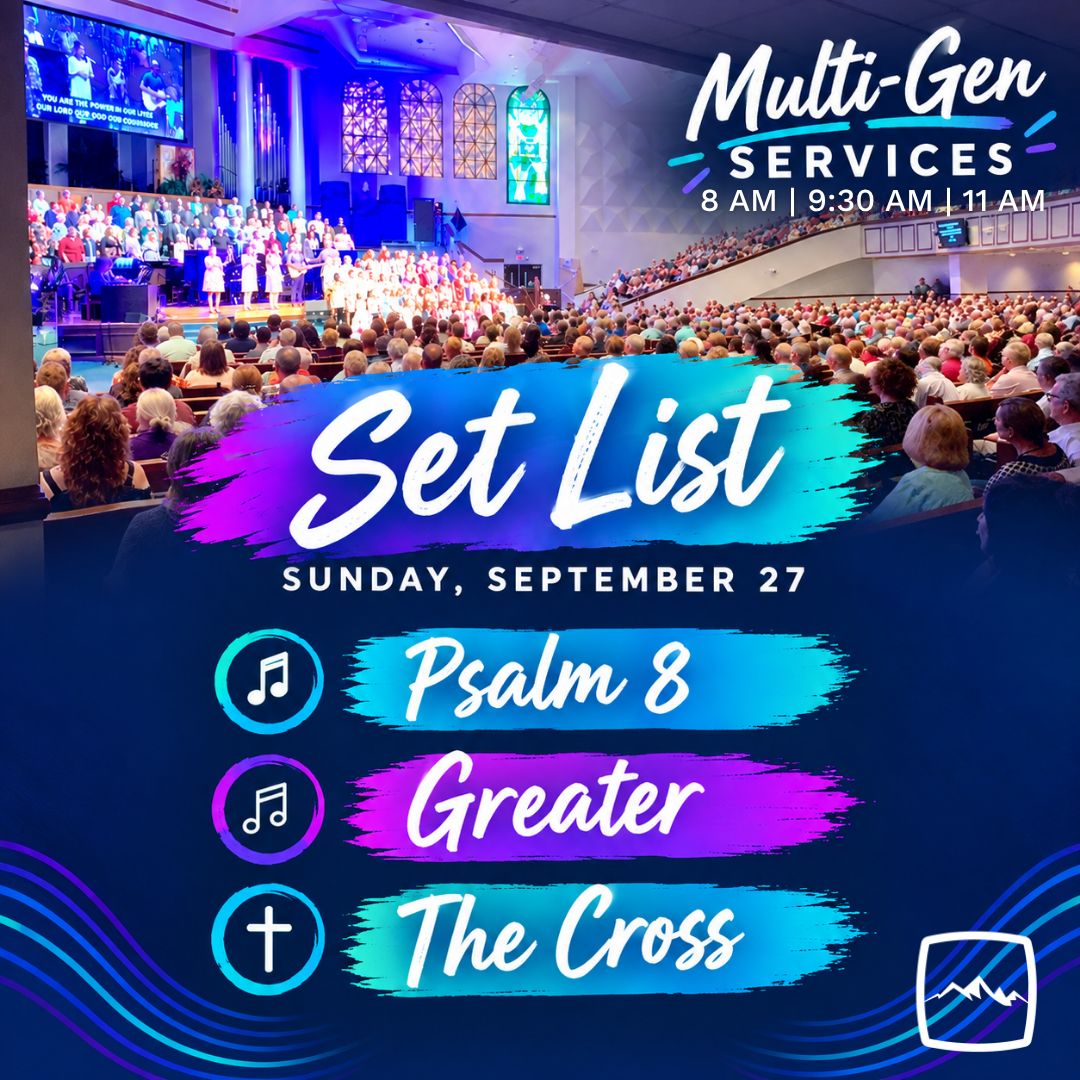 fbcSev's tweet photo. This Sunday is a special Multi-Gen Sunday at FBC!

Our children’s choirs will join our adults as we lead worship together at all three services.

Sunday, September 27
 8:00 | 9:30 | 11:00 AM

Come worship with us! https://t.co/VDtZA2sm3W