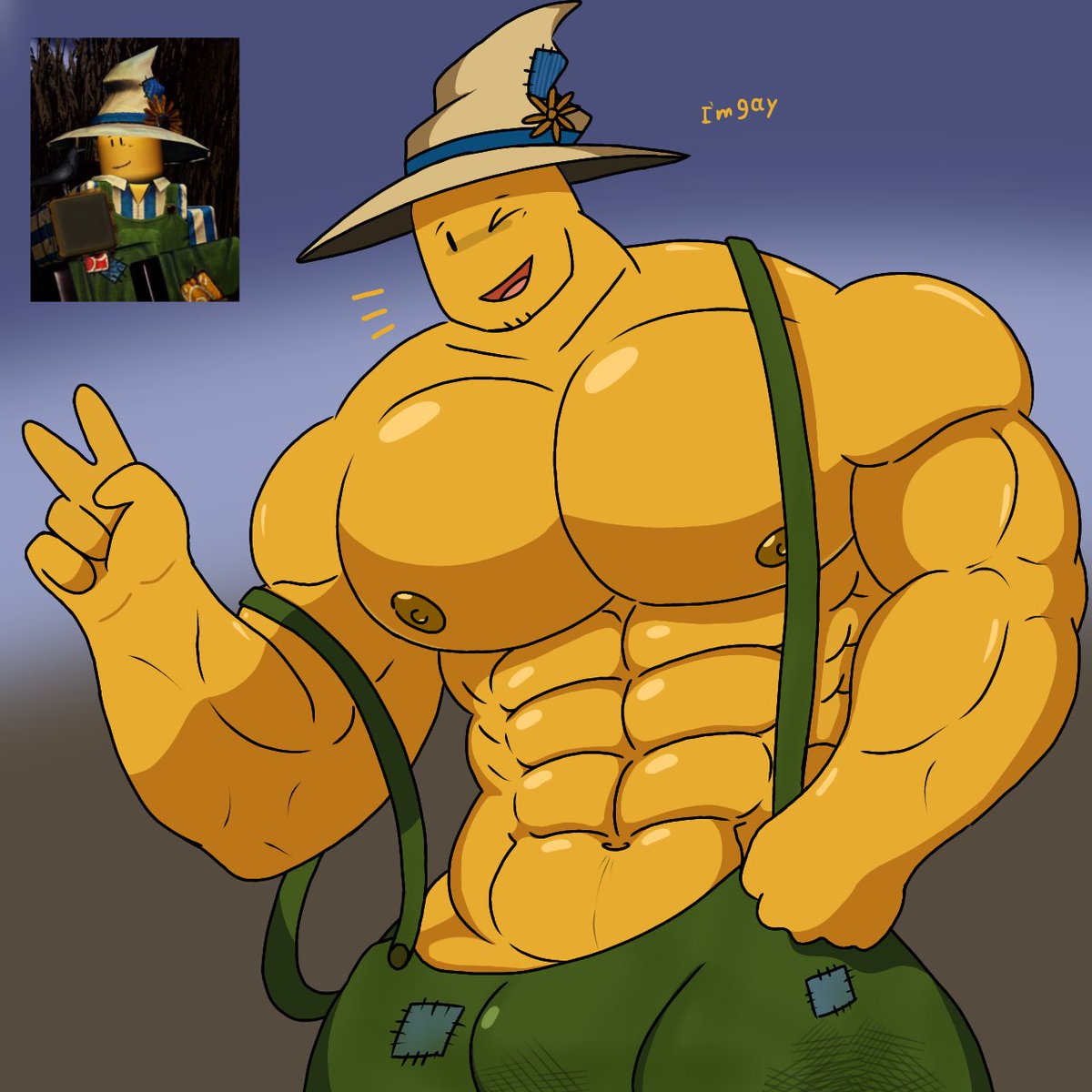 hatongthong's tweet photo. yea my art #roblox #robloxartㅤ #bara #noob https://t.co/4zaE9wCM9q