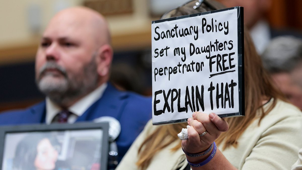 Sandy1Texas's tweet photo. The mother of murdered 18-year-old Sheridan Gorman says she could hear lawmakers laughing while she testified about losing her daughter, and she singled out Rep. Pramila Jayapal for telling the families there were “many other things we could be doing.”

Jessica Gorman didn't hold back Thursday.

“They give us five minutes to tell our daughter's story. Our dead children's story. She listened to four before mine. She didn't want to listen to another.”

Gorman also accused Rep. Jerry Nadler of napping during the congressional hearing.

Sheridan was an 18-year-old freshman at Loyola University Chicago when she was shot and killed near the Chicago lakefront in March. Jose Medina, a Venezuelan national who entered the U.S. illegally and had previously been released following a shoplifting arrest, is charged with her murder.

Jessica Gorman said the families came to Congress to tell lawmakers what happened to their children. Her message Thursday was simple: they deserved to be heard.

See the link to the article in the comments.
