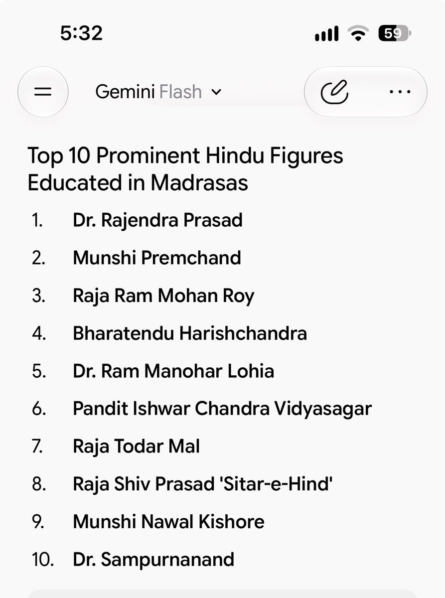 EminentIntel's tweet photo. @Sher_e_Sahabad @Coach1709 Even your baaps have studied in Madarsa, for free. https://t.co/ywKcgKf9g5