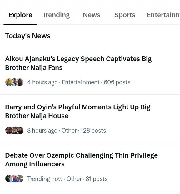 Aikoustaghandle's tweet photo. Over 12 hours and counting and Elon is still famzing our Prof 💚🔥 

AIKOU THE ICONIC WINNER 
#TheAikouAjanakuLegacy
#Aikons
#BbnaijaS11
#Bbnaija https://t.co/U5dnAT4iDL