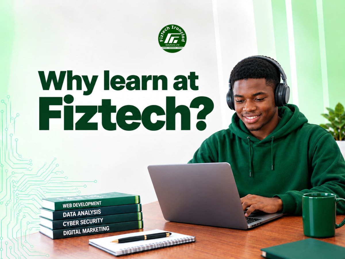 fiztechironclad's tweet photo. Check out our latest article on why you should enrol at Fiztech, for your tech course.
https://t.co/Px5UwD2DaG https://t.co/yitQ1cdmhe
