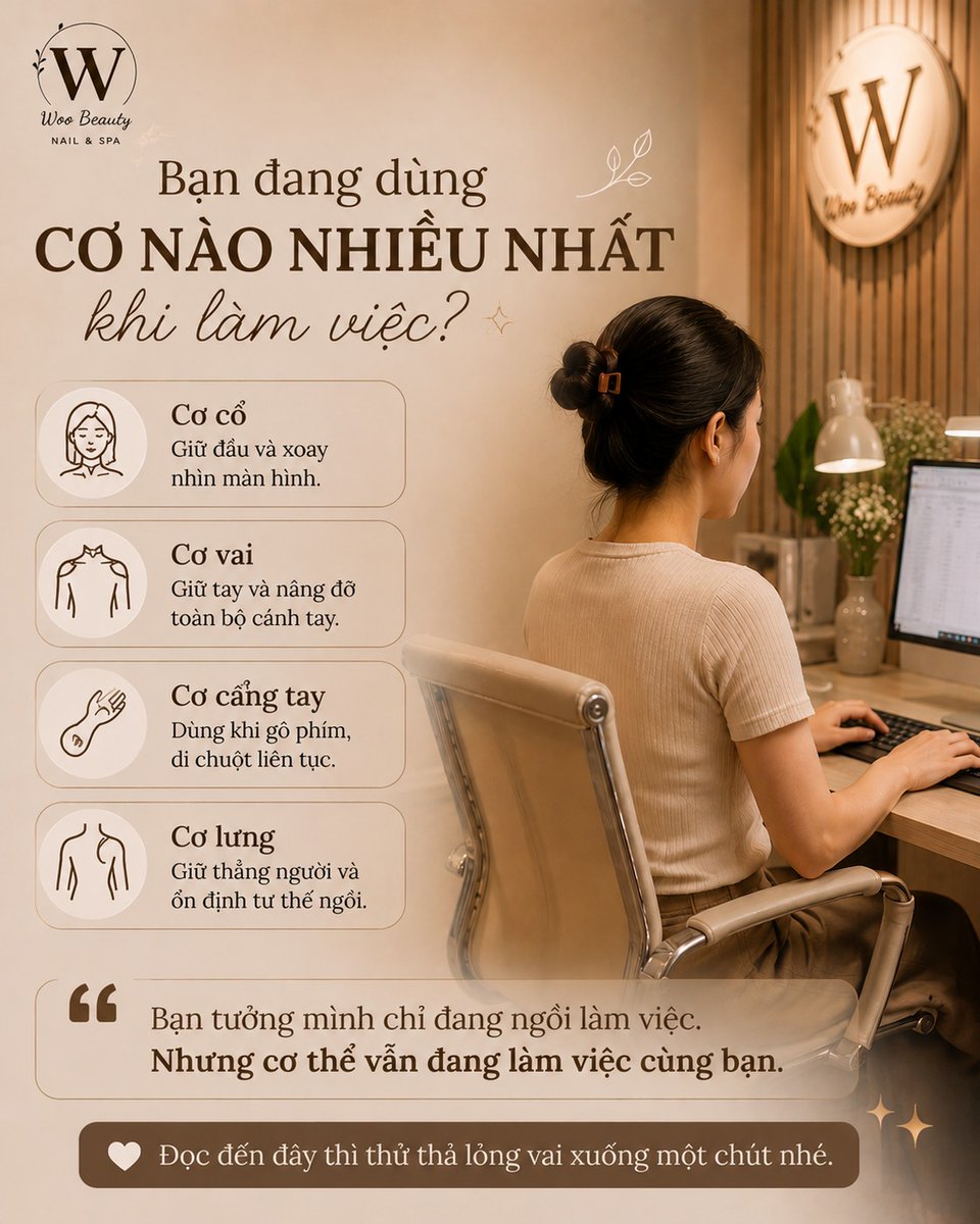 ArnoldImhoff's tweet photo. B��n thường mỏi nhất ở đâu sau một ngày làm việc: cổ, vai, lưng hay cánh tay? Hãy dành vài phút vận động, nghỉ ngơi và thư giãn để cơ thể nhẹ nhàng hơn. https://t.co/XxyLSFHcVF