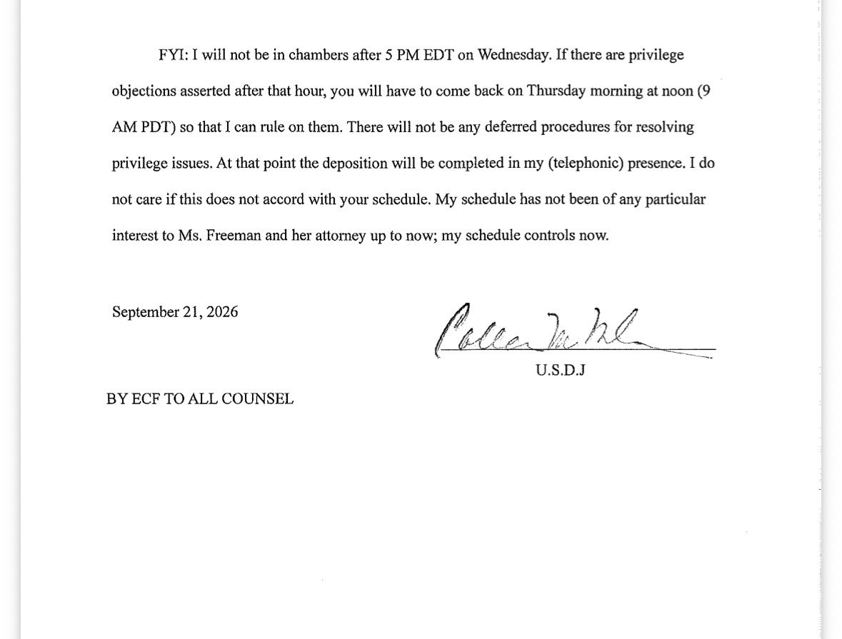 SeamusHughes's tweet photo. Honestly, I’d quit lawyering if I got this order

https://t.co/aKsGNnNP3o https://t.co/obBtYsc85z
